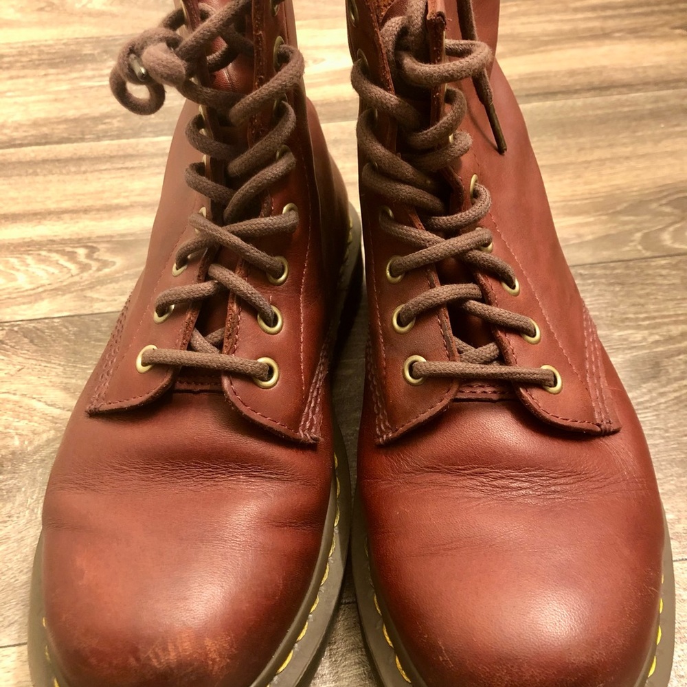 Dr. Martens 1460 Maroon Boot Size 8
